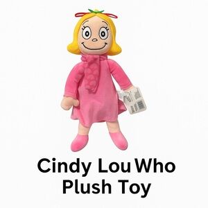 Cindy Lou Who Plush Toy – Dr. Seuss “How the Grinch Stole Christmas”